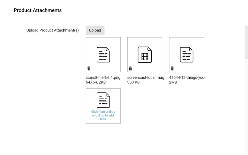 Product Attachment Extension Magento 2