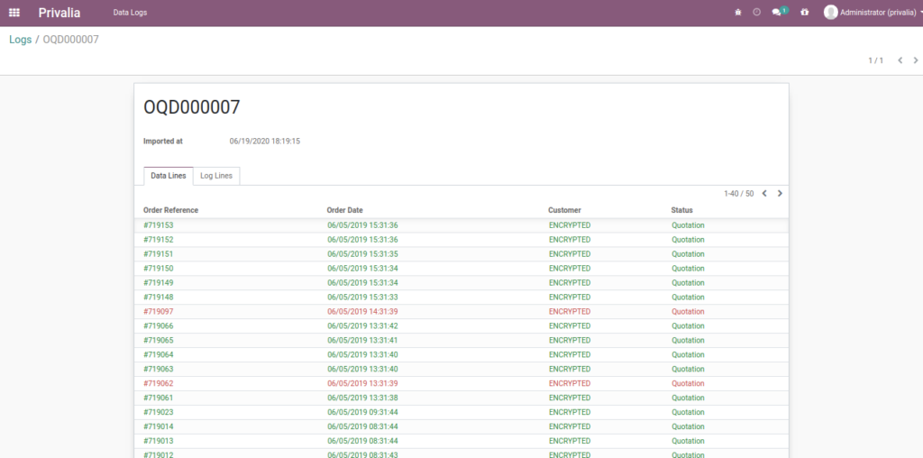 Manage Error Logs