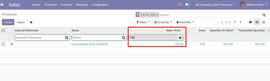 Search Filter in Odoo