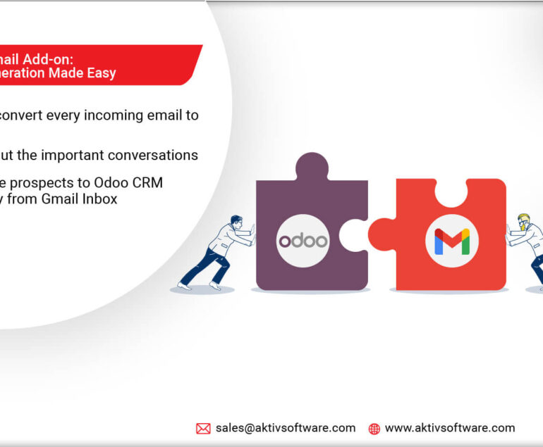 Odoo Gmail Add on Lead Generation Made Easy