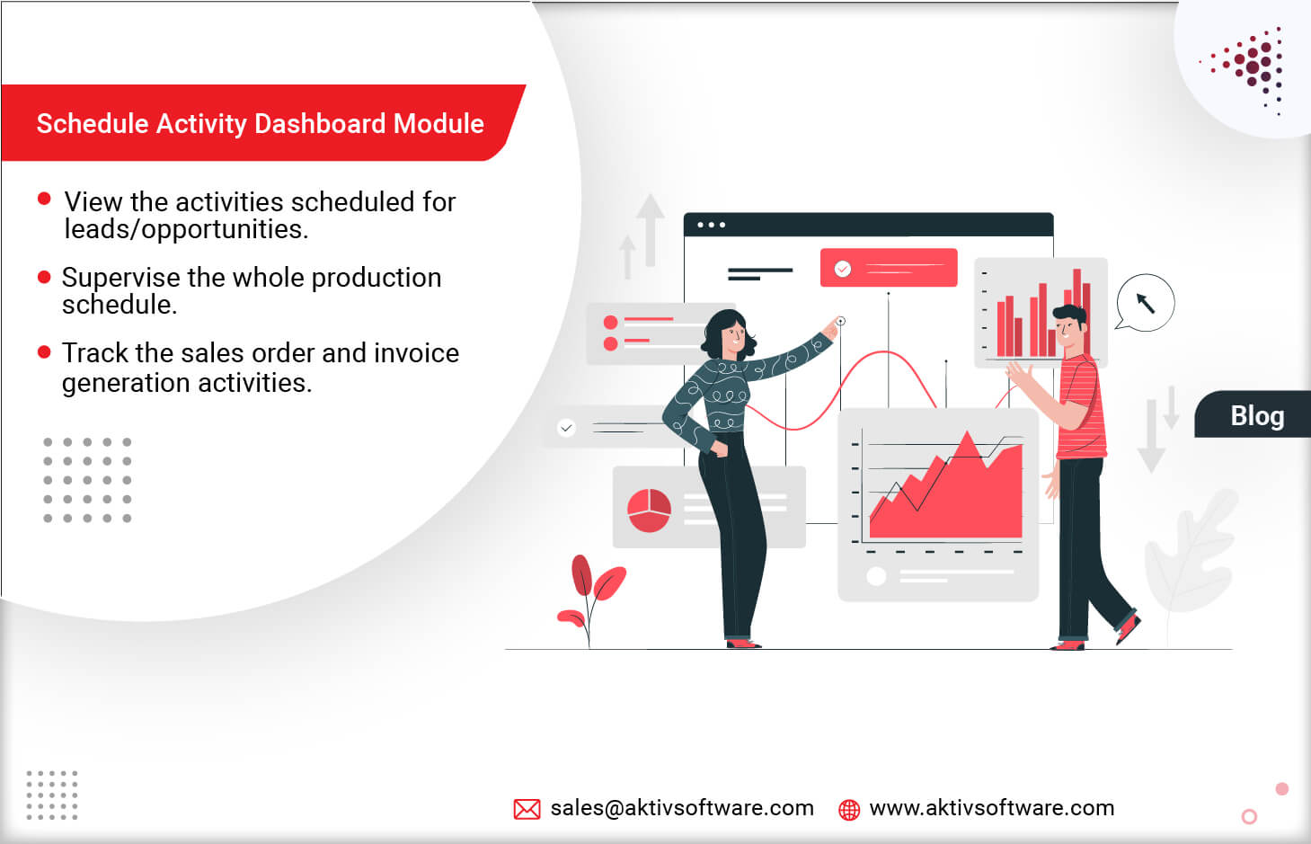 Schedule Activity Dashboard Module