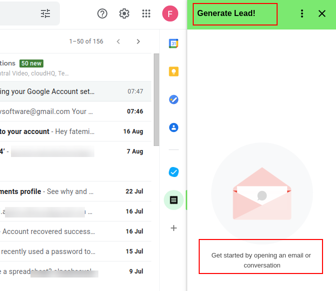 Odoo Gmail Integration