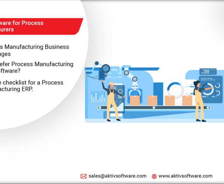 Process Manufacturing ERP Software