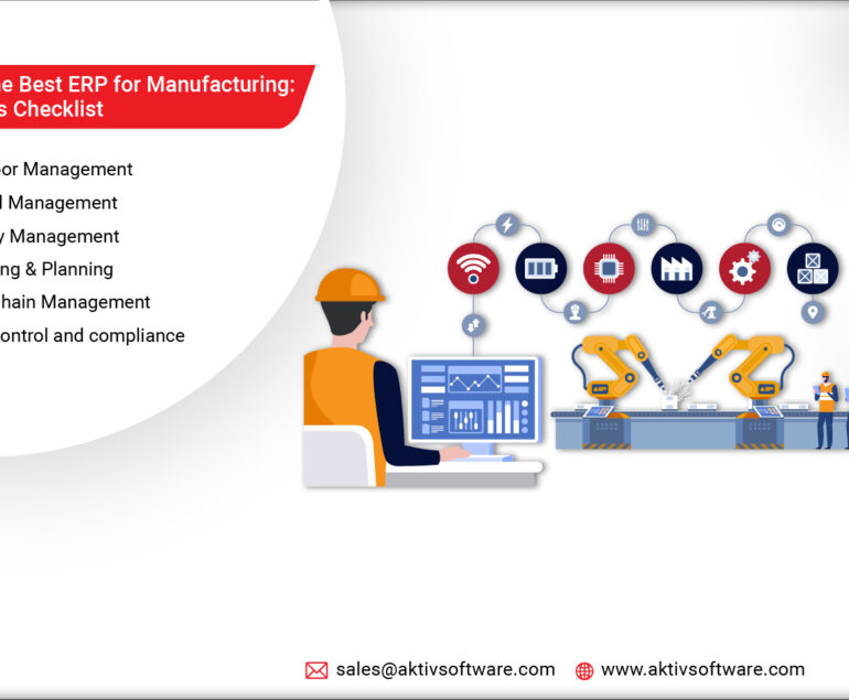 ERP Software for Manufacturing Business