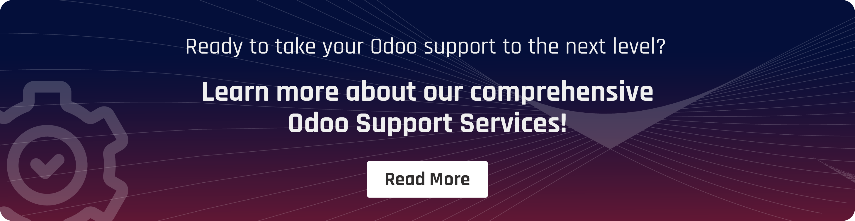 Odoo Support Services from Aktiv