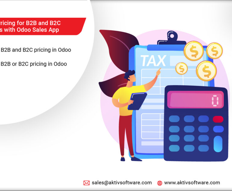 simplify pricing for b2b and b2c customers with odoo sales app