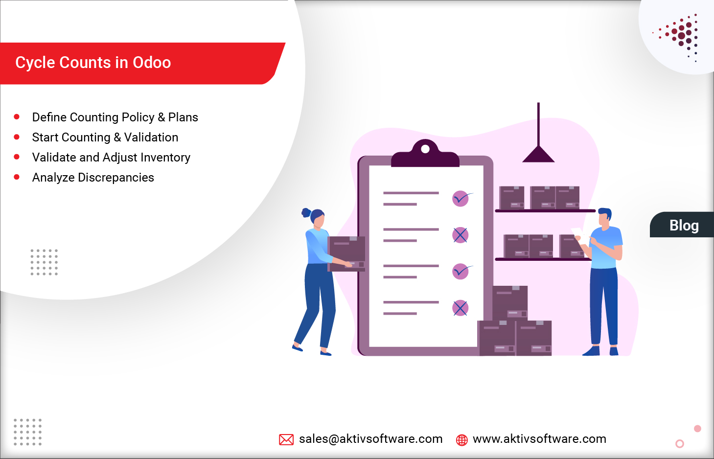 Cycle Counts in Odoo