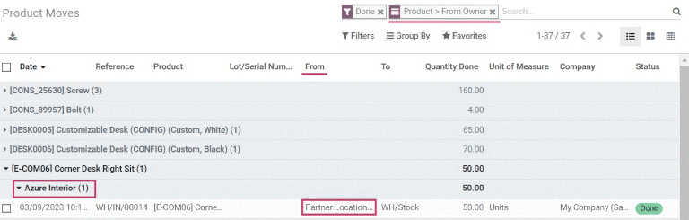 Consignment Inventory Management in Odoo