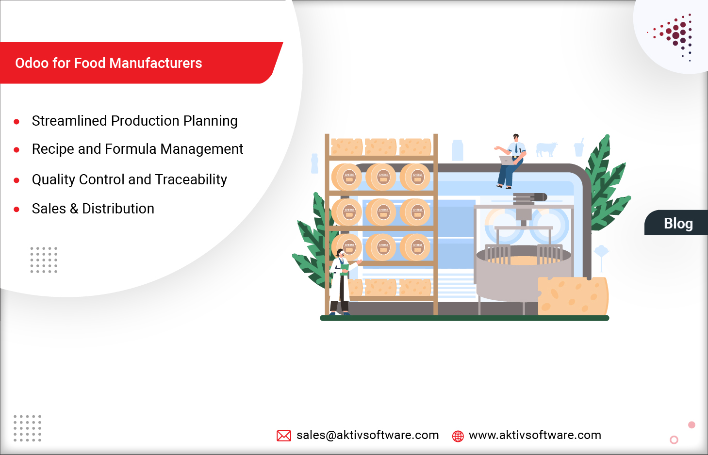 Odoo for Food Manufacturing