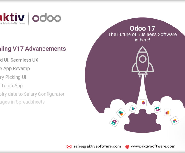 Expected Features of Odoo 17