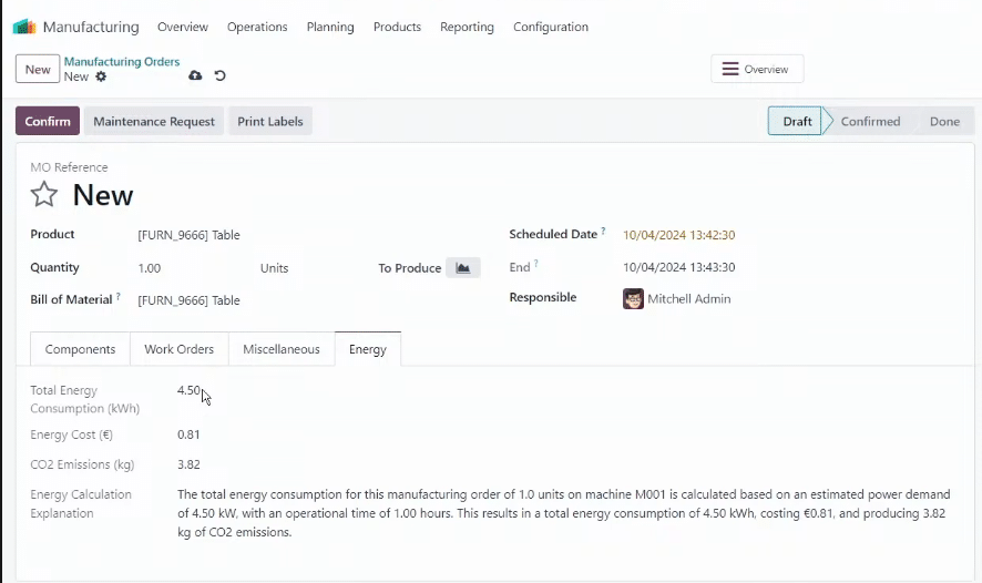 Odoo ESG Software
