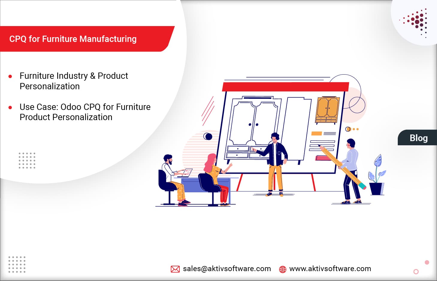 CPQ Solution for Furniture Manufacturing|Odoo CPQ Solution|Complex Product Component Configuration|Configure Complex Products with CPQ Software|Product Configuration Details on CPQ Software|Automatic Quote Generation for Complex Products with CPQ Software|CPQ Software Linked with Odoo apps|CPQ Software Linked with Odoo Manufacturing