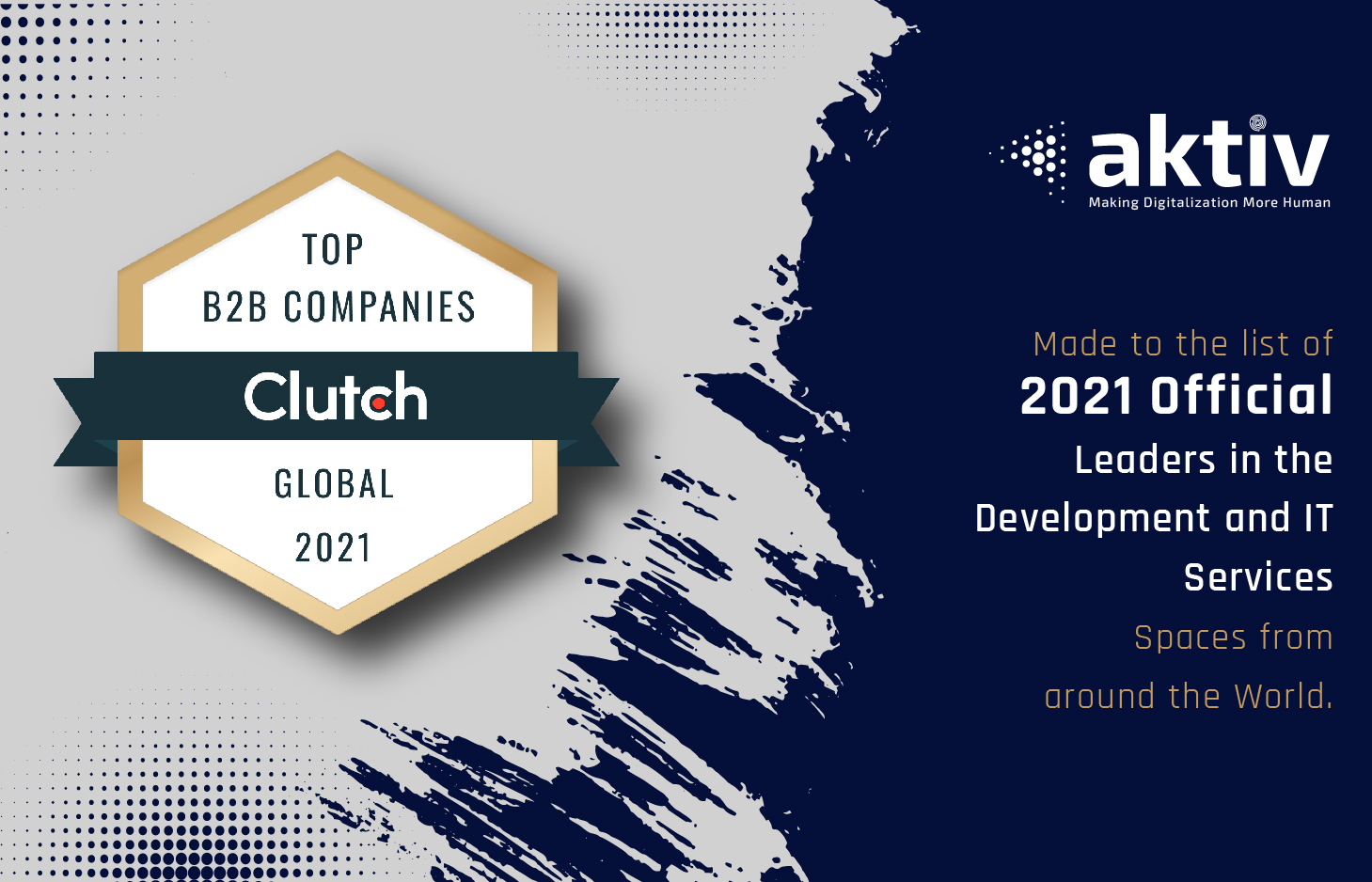 Clutch Awards: B2B Companies for 2021|clutch|