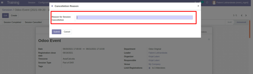 Odoo 14 Events Module to Schedule & Track Corporate Sessions Efficiently 6 Odoo 14 Events Module