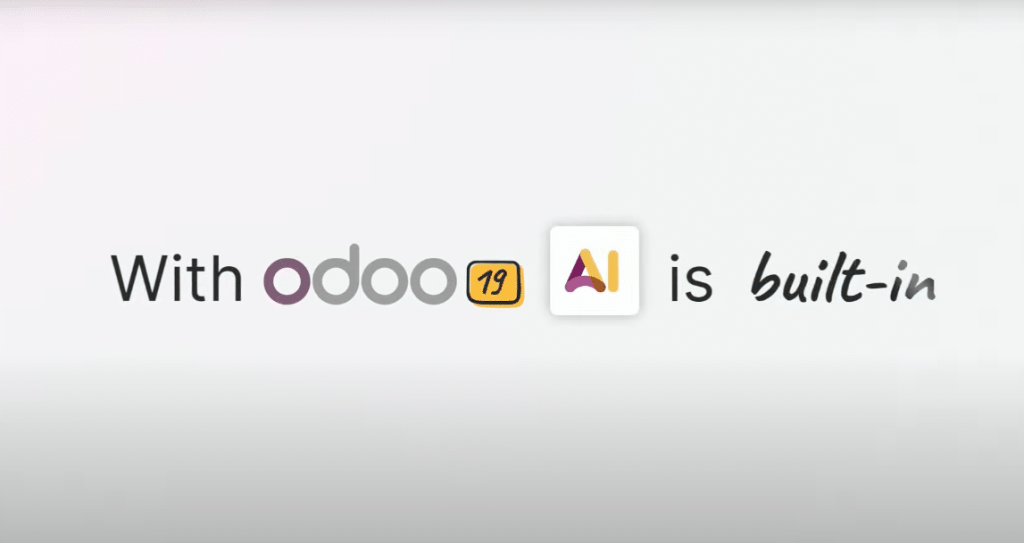 Odoo 19: AI App is everywhere