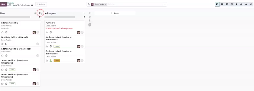 Odoo 17 project module