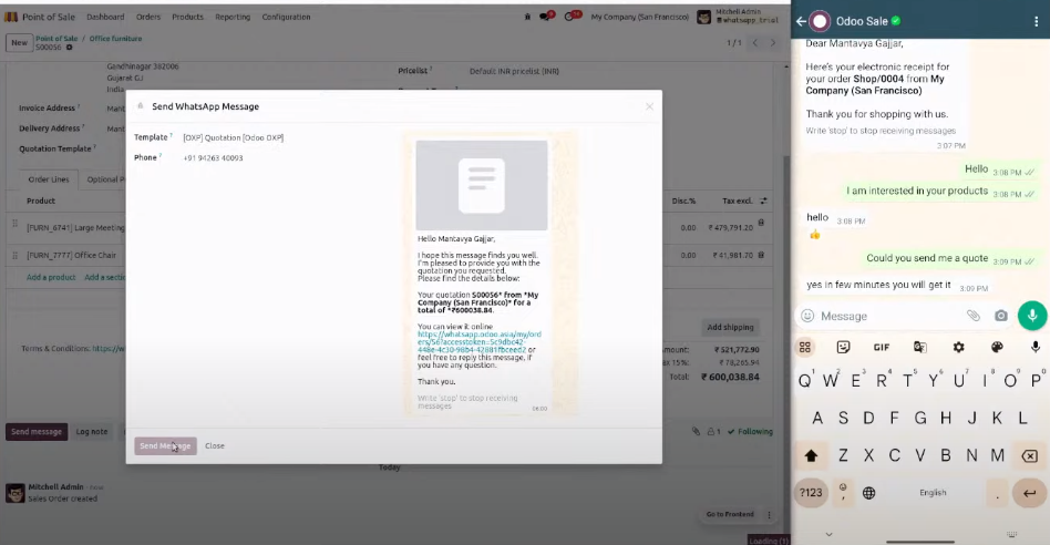 Odoo WhatsApp: An Integration Worth the Hype! 4 Odoo WhatsApp Integration