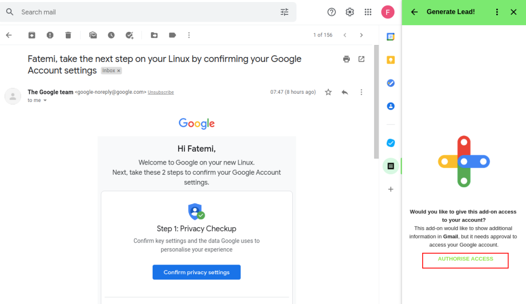 Odoo Gmail Addon: Manage Lead Generation from Gmail itself. 3 Odoo Gmail Integration