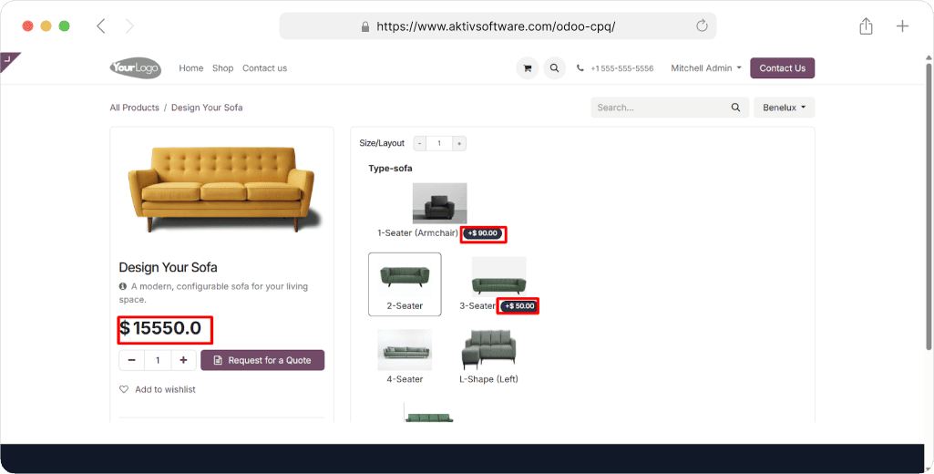 How to Handle Complex Product Configuration in Odoo? 5 Dynamic Price Calculation in Odoo CPQ