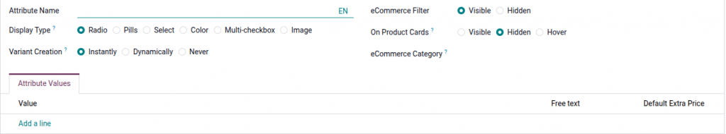 How to Handle Complex Product Configuration in Odoo? 2 display type odoo