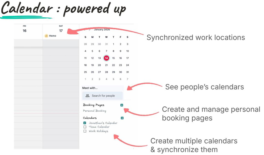 Odoo Calendar Management